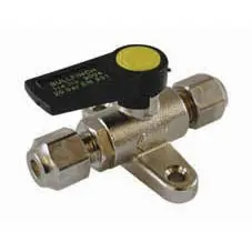 Mini Ball Valve Foot Mounted 1