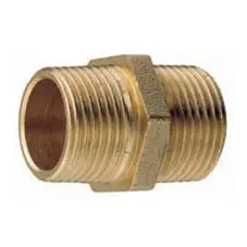 Brass Hex Nipple Bsp Thread 1