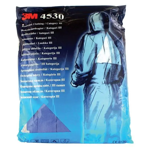 3M 4530 Blue Coverall 1
