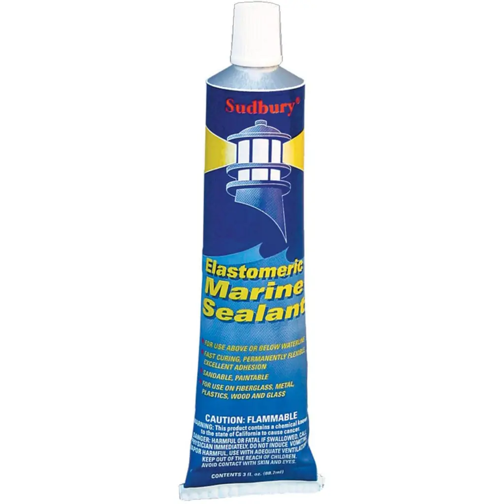 Sudbury White Elastomeric Sealant 3 Oz 1