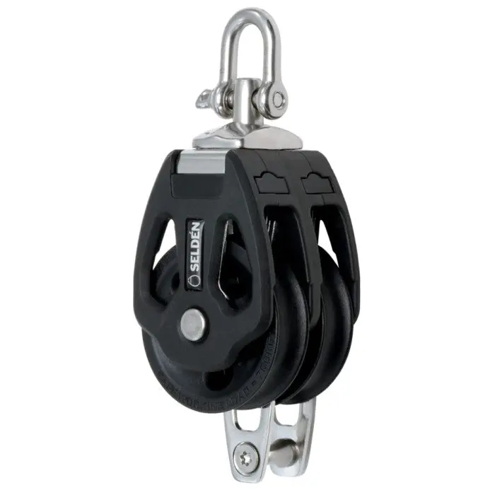 Selden 50Mm Plain Bearing Double Block With Becket Pbb50 1