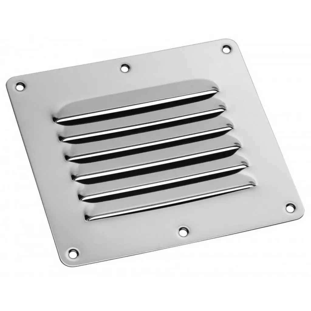 Seadog 5-1/2" X 3" White Louvered Vent 1