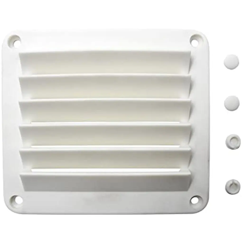 Plastic Vent White 5.5X5 1