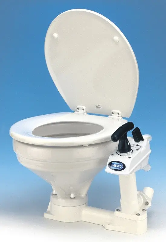 Jabsco Manual 'Twist N' Lock' Toilet, Regular Bowl 1