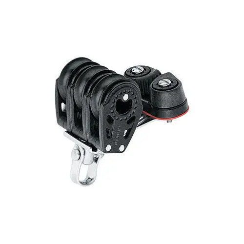 Harken 29Mm Triple Carbo Block W/Cam Cleat 346 1