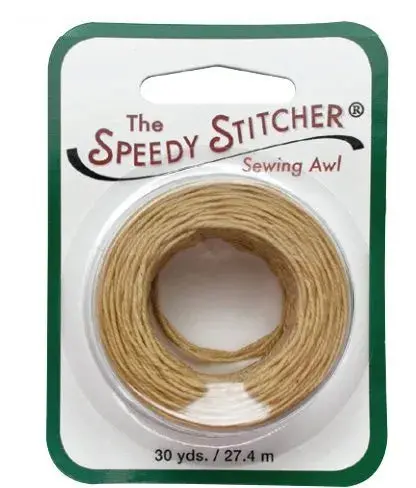 The Speedy Stitcher Sewing Awl - Waxed Thread 1