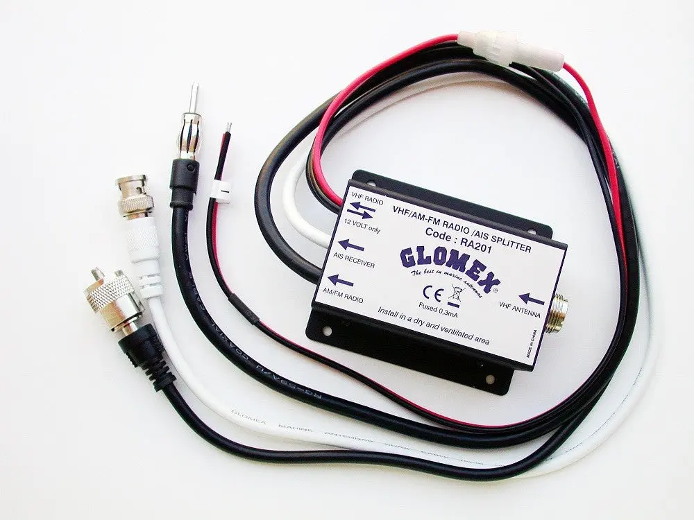 Glomex Vhf Am-Fm Radio Splitter Ais Version 1