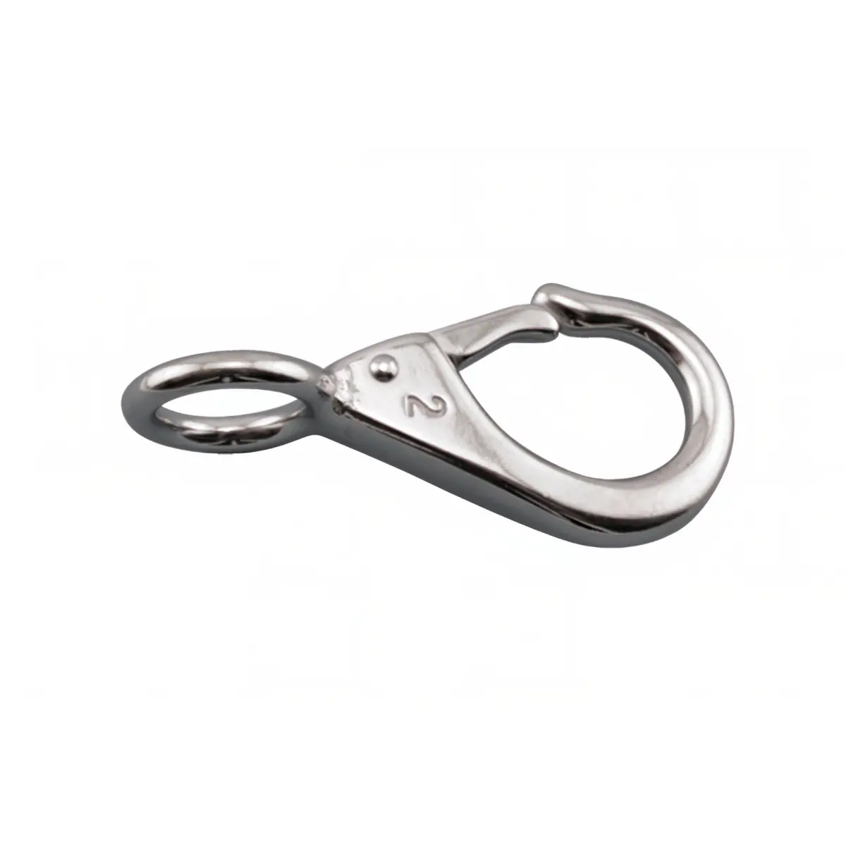 Stainless Fixed Eye Snap 7/16" Dia. Eye 1