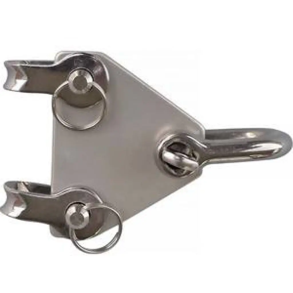 Sherman Johnson 3/16'' Wire Backstay Car Sheave 1