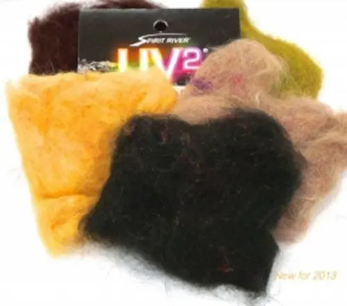 Spirit River Uv2 Fine & Dry Dubbing - Pale Morning Dun - Fly Tying 1