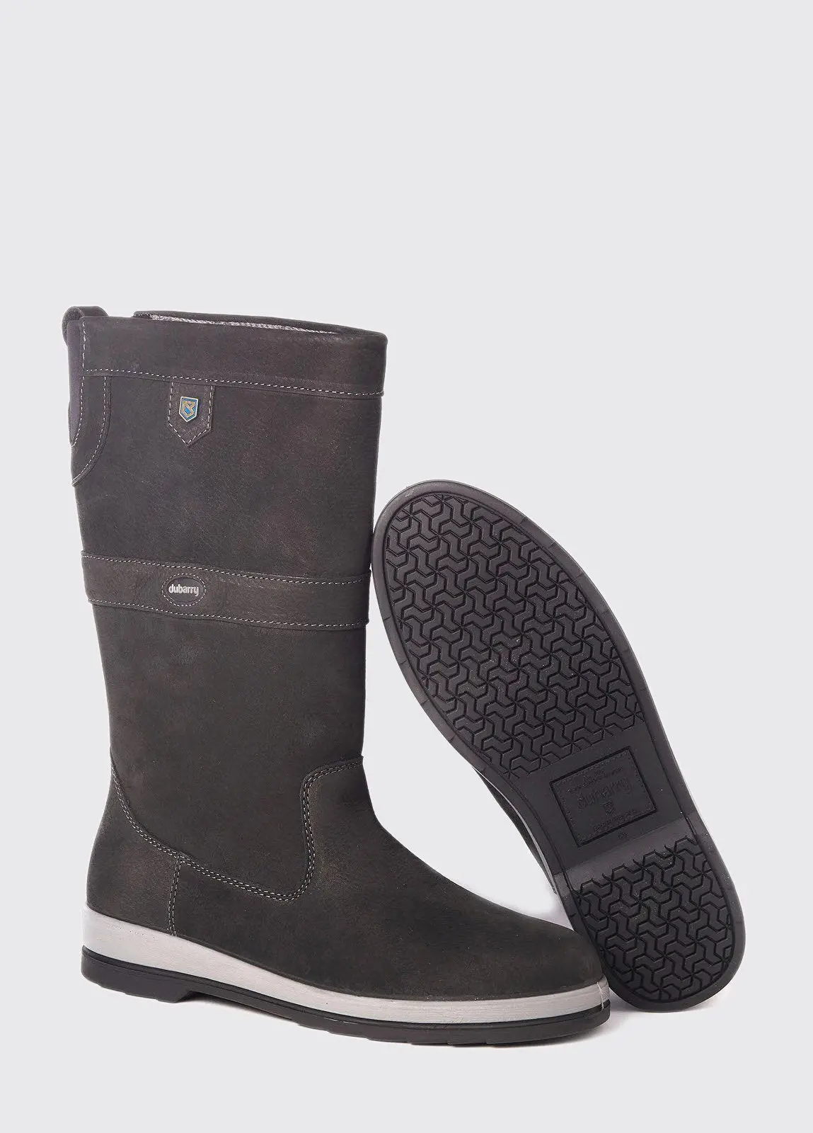 Dubarry Ultima Leather Sailing Boots - Brown, Navy/Brown, Black 9