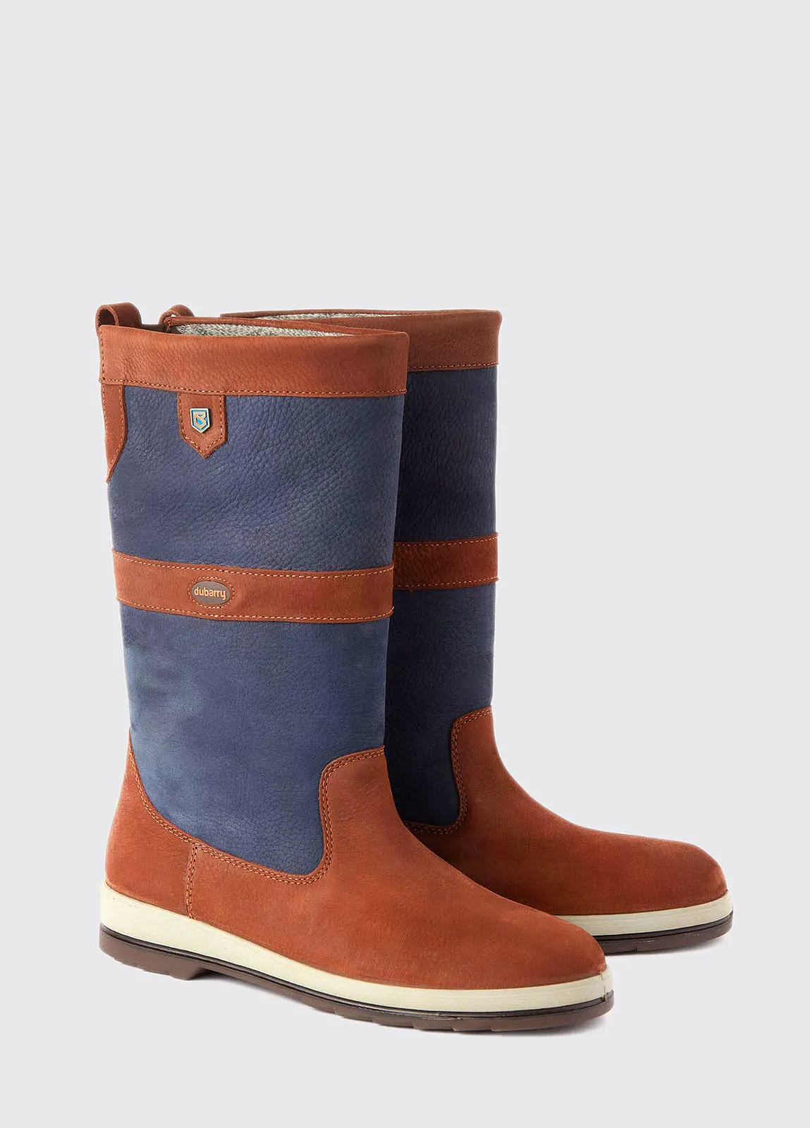 Dubarry Ultima Leather Sailing Boots - Brown, Navy/Brown, Black 2
