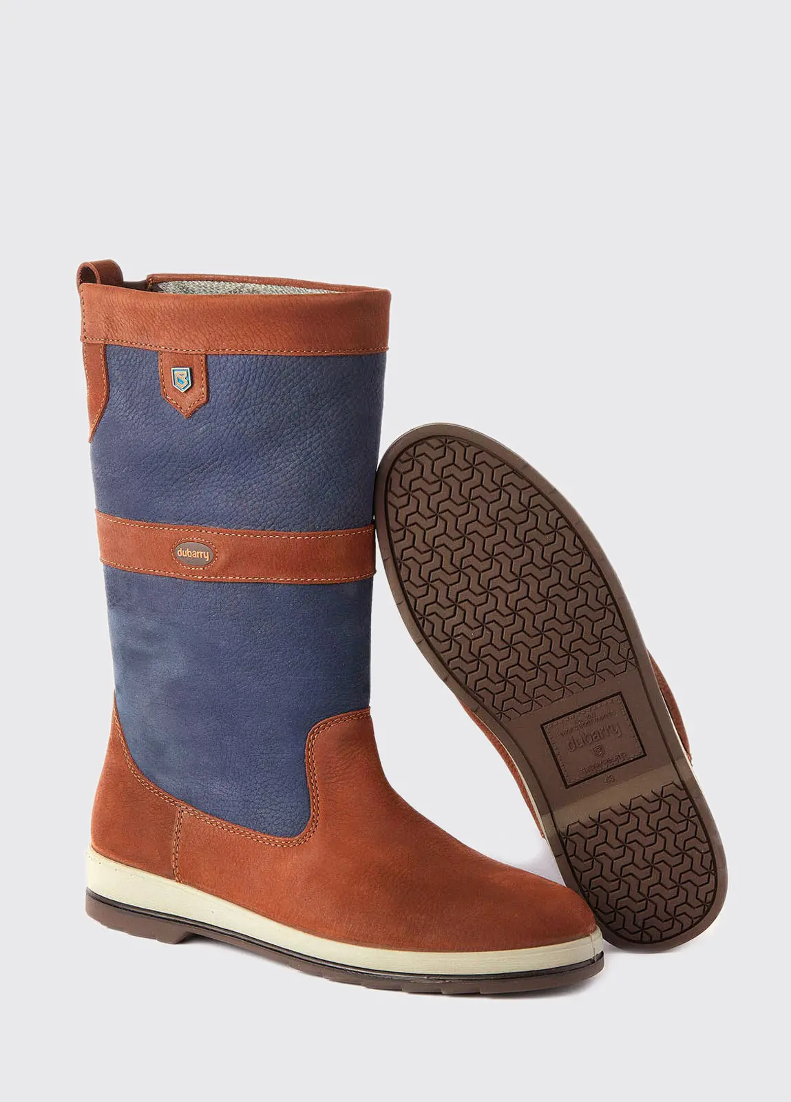 Dubarry Ultima Leather Sailing Boots - Brown, Navy/Brown, Black 15