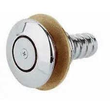 Semi Flush Chrome Tank Vent + Gauze 16Mm Hose 1