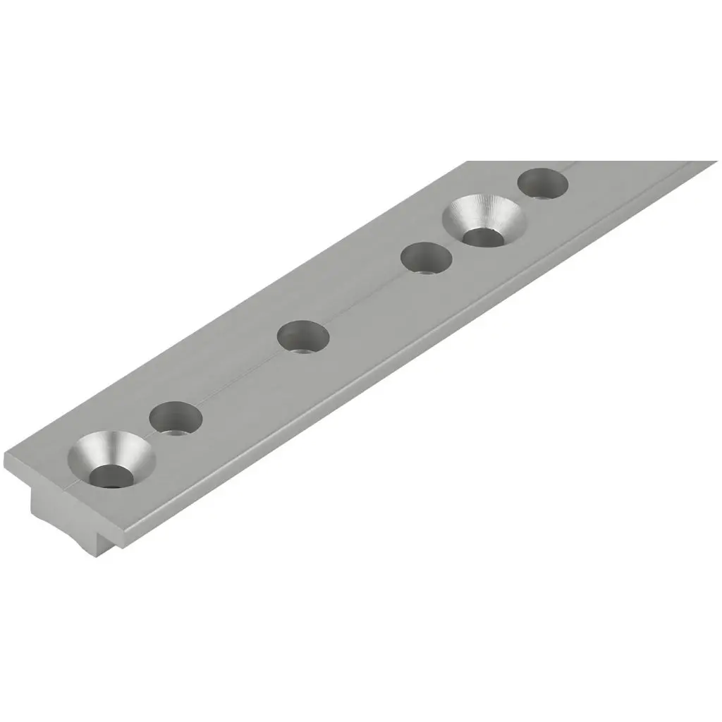 Schaefer T Track - Silver 1-1/4" X 4' Length 1