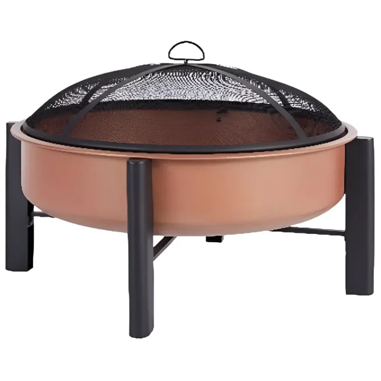 Living Accents Steel Round Fire Pit - 30" 1