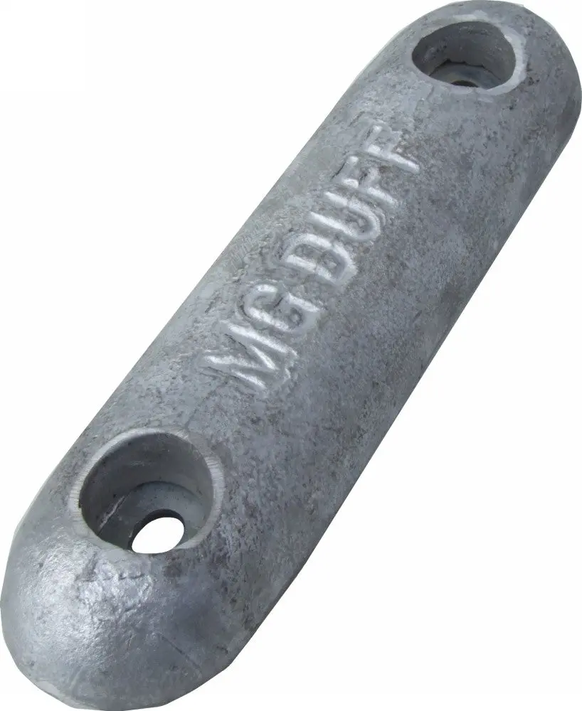 M.G. Duff Magnesium Hull Anode Md78b 1.3Kg Bolt On 1