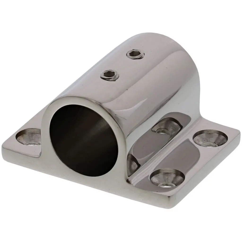 1" Stainless Tube Holder 1