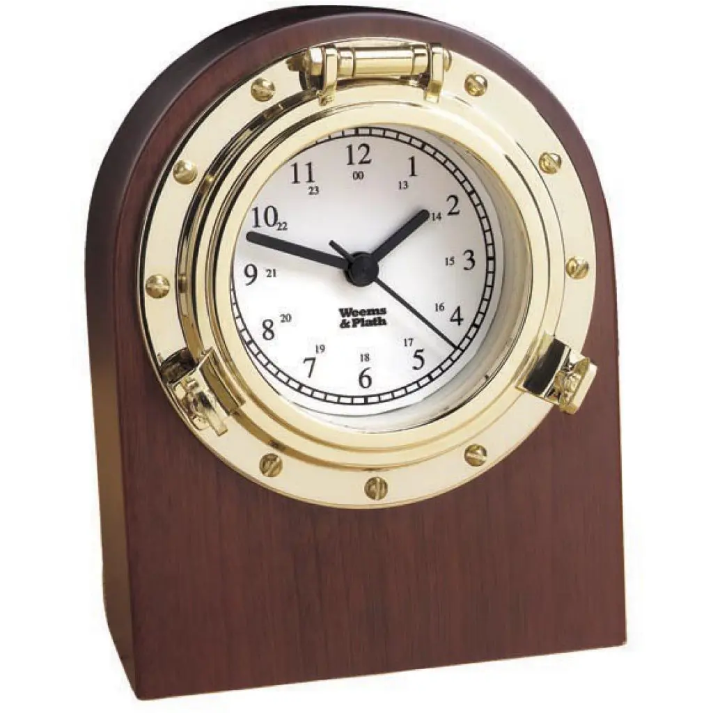 Weems & Plath Nautical Tambour Clock 1