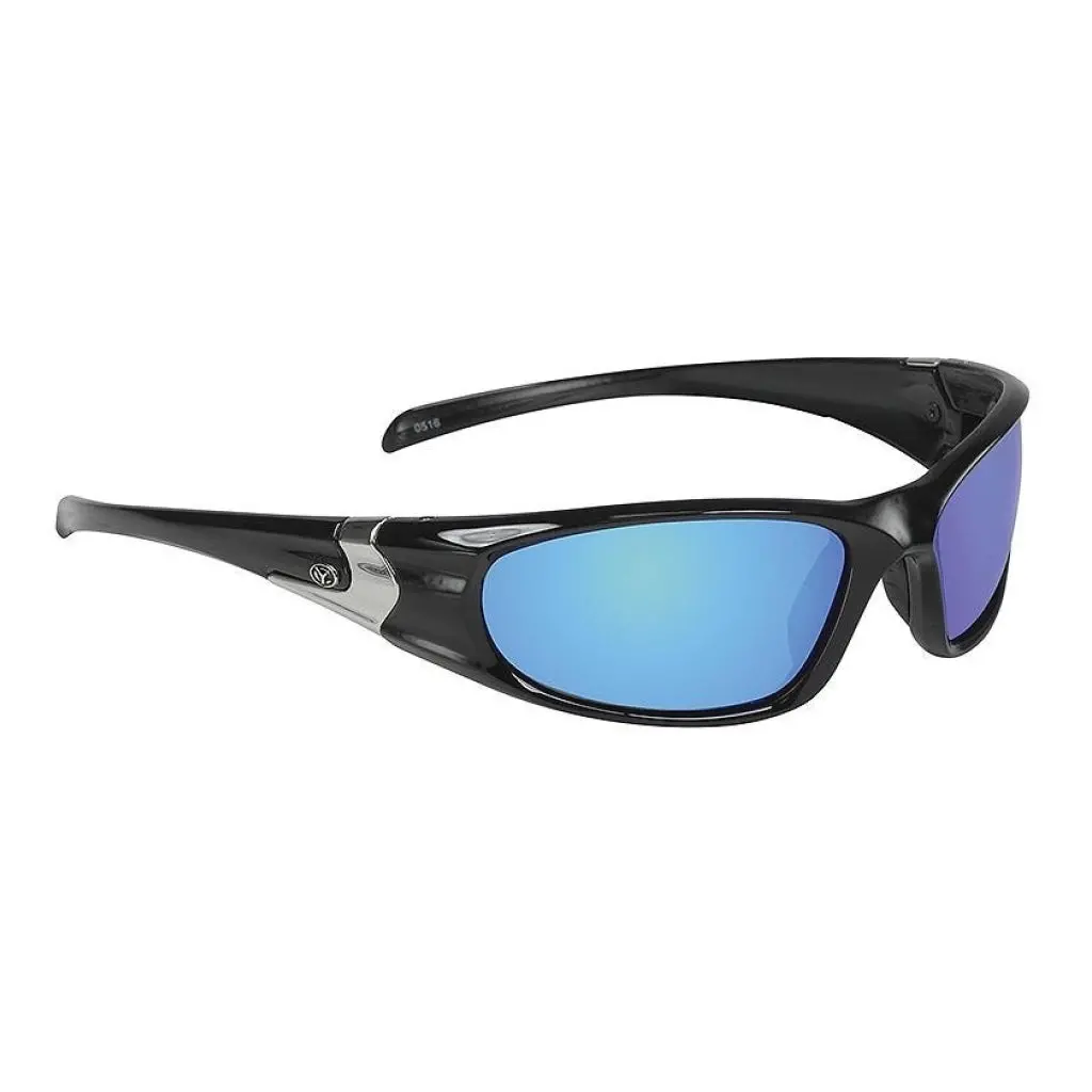 Hammerhead Black Frame Blue Mirror Sunglass 1