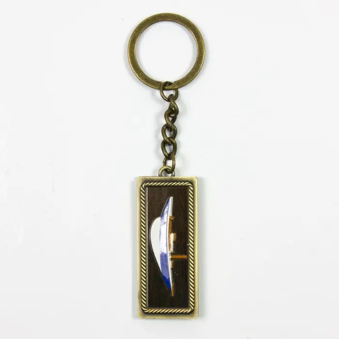 Half Hull Yacht Keyring 1