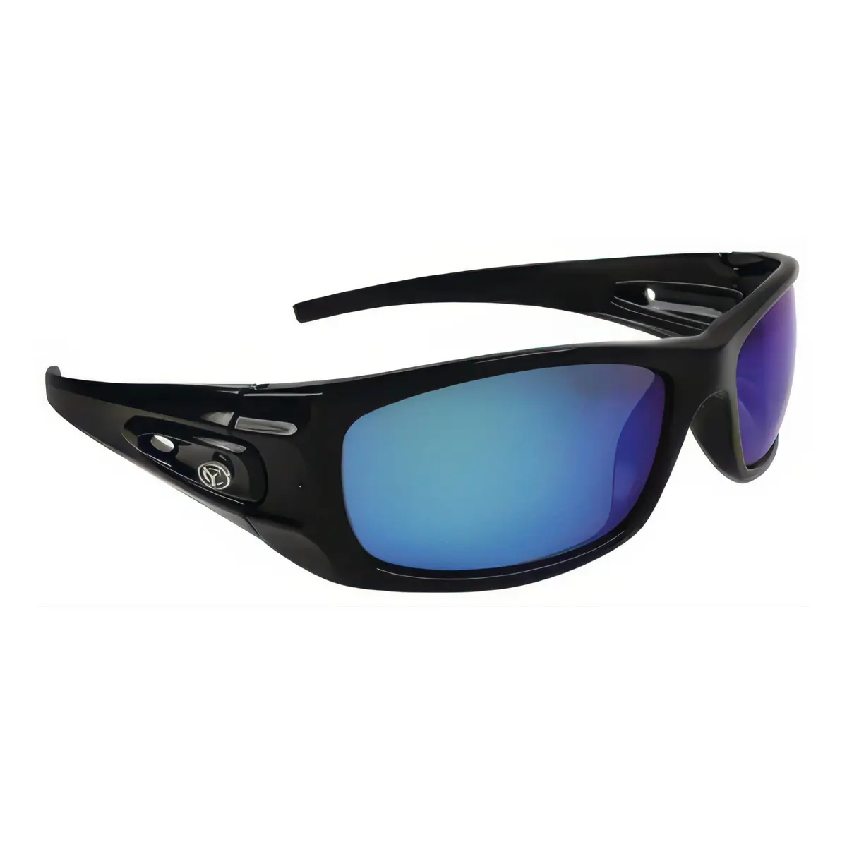 Sailfish Black Frame Blue Lens Polarized Sunglass 1