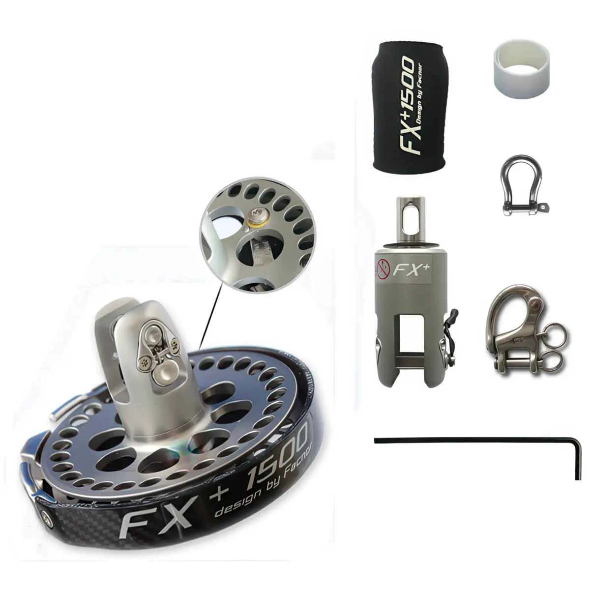 Facnor Fx1500+ Drum, Swivel & Ratchet Code Zero 1