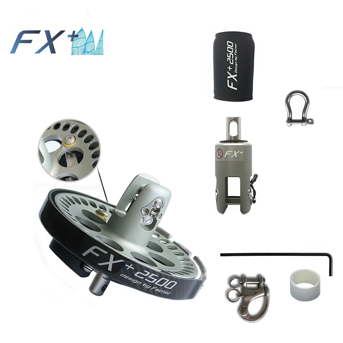 Facnor Fx2500+ Drum, Swivel & Ratchet Code Zero 1