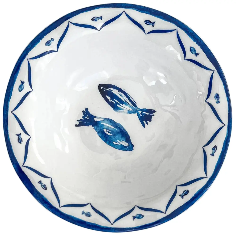 Q Squared Sardinia Melamine Serving Bowl - 12" 1