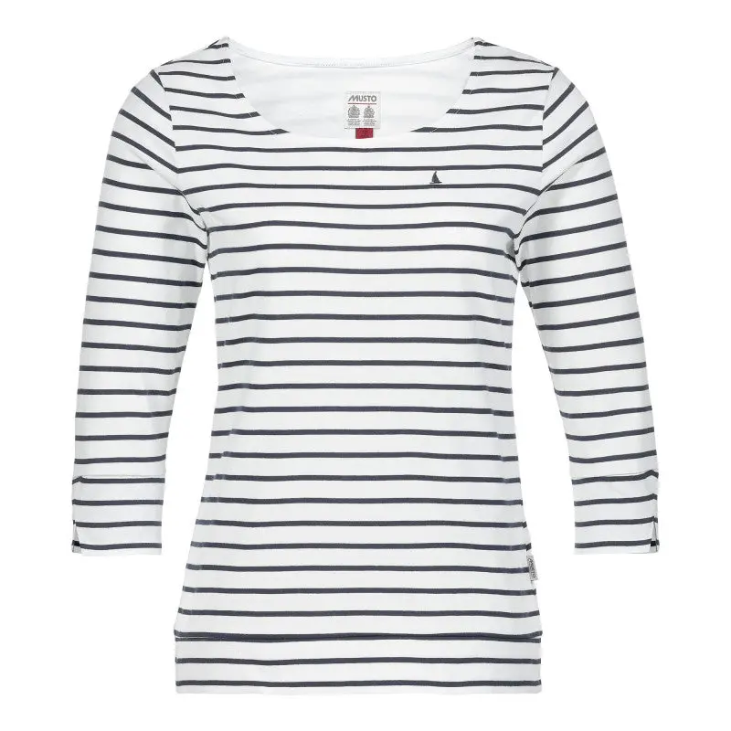 Musto Women's Marina Stripe Long Sleeved Tee 1