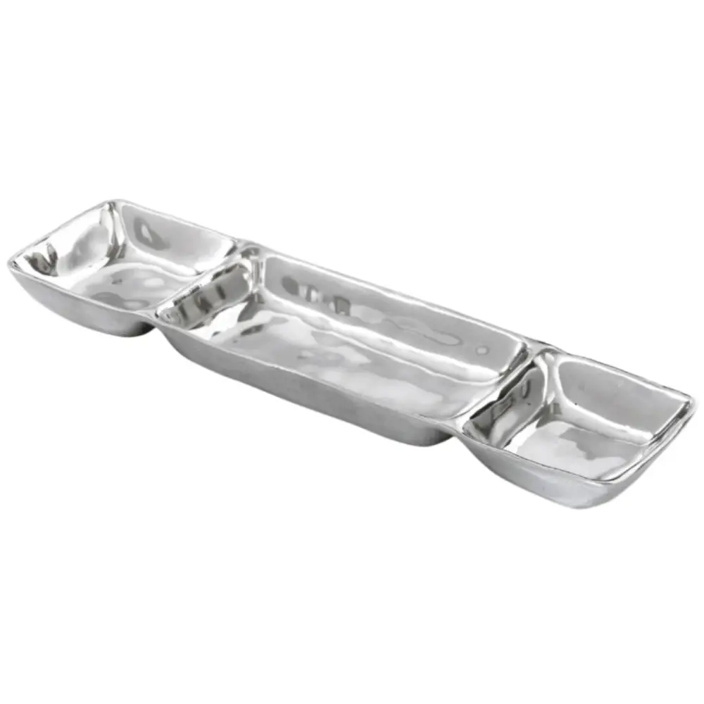 Beatriz Ball Soho Triple Dip Tray - 12.5" X 4" 1