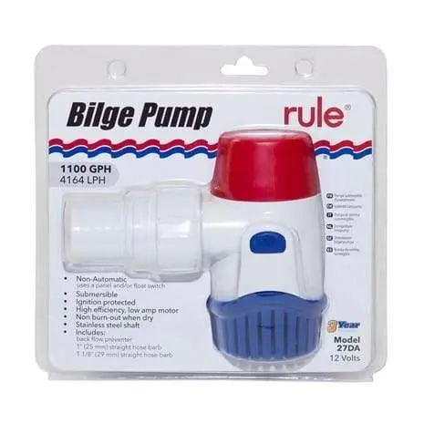 Rule 1100 Bilge Pump Round 1