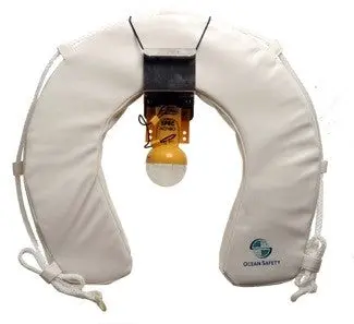 Horseshoe Buoy White With Apollo Compact Led Light 1