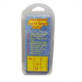 Grey Aquabond Rapid Epoxy Putty 2 X 57G Stick 1