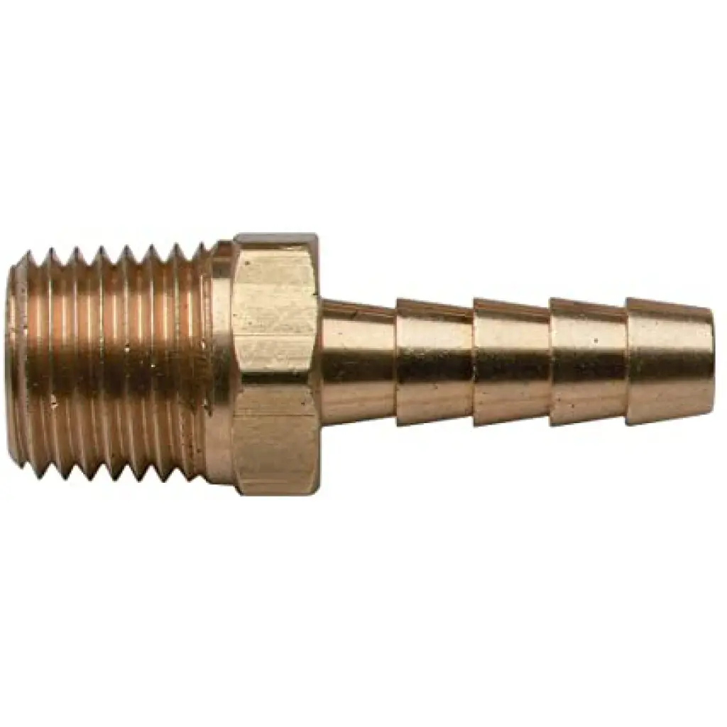 1/4" Npt X 3/8" Barb Fuel Hose Barb 1