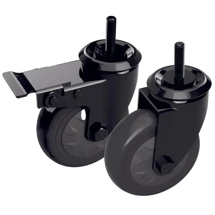 Big Green Egg Replacement 4" Swivel Caster Set - 2 Pc. 1
