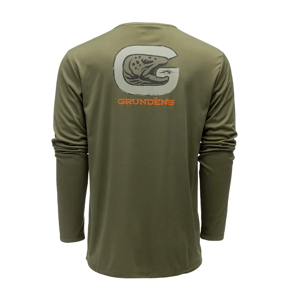Grundens G Trout Ls Tech Tee Men's 1
