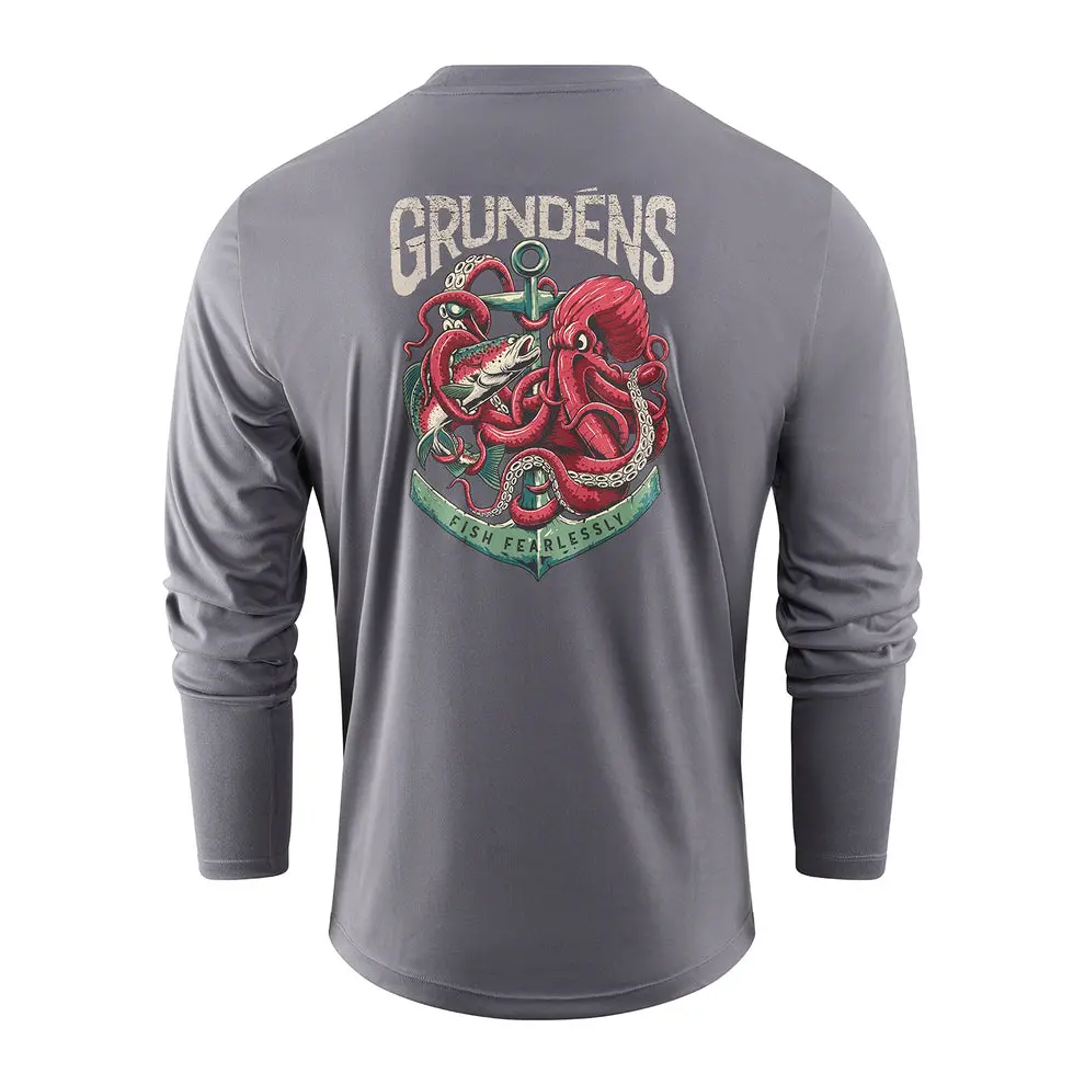 Grundens Octo-Trout Ls Tech Tee 1