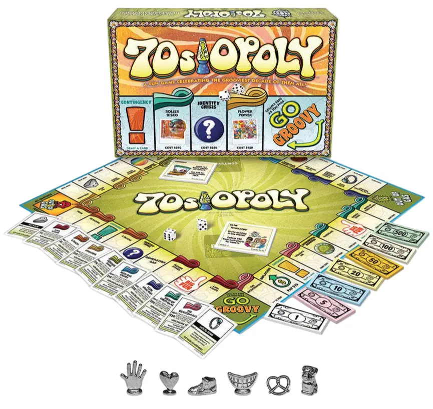 Late For The Sky "70'S-Opoly" Board Game 1