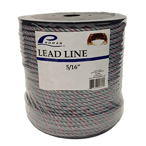 Promar 1200 Ft Lead Core Rope - 5/16" Diameter - Spool 1
