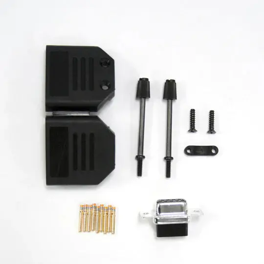 Connector Kit: Female, D-Sub 9-Pin 1