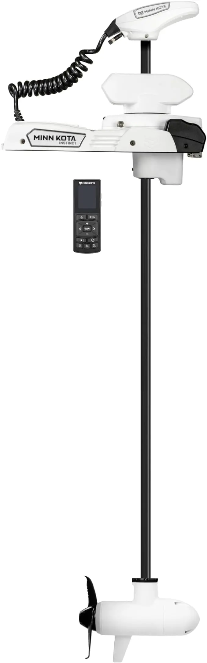 Minn Kota Riptide Instinct Quest 90/115 Lb. Thrust 72" Shaft Wireless Remote White 1