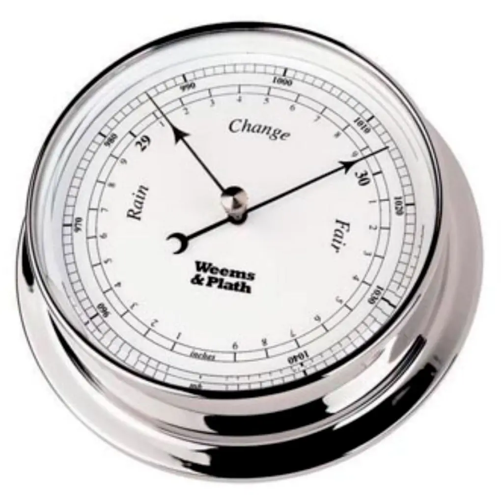 Weems And Plath Chrome Endurance 125 Barometer 1