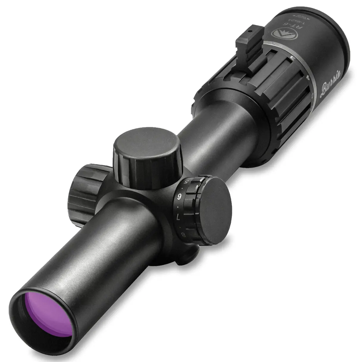 Xxb Burris Optics 1-6X24mm Rt-6 Riflescope Illum Bdc Ballistic Ar Ret 30Mm Tube 1