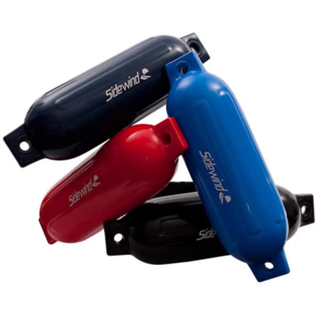 Sidewind Smr20 Twin Eye Fender 5-1/2" X 20" Black 1