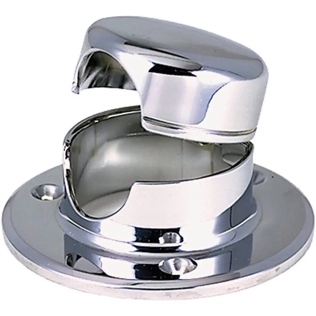 Chain Pipe W/Hinge Chrome/P Brass 1