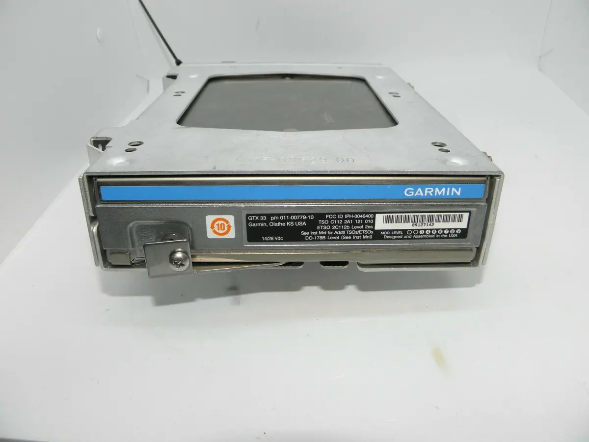 Pre-Owned Gtx-33 Remote-Mounted Mode S Digital Transponder 1