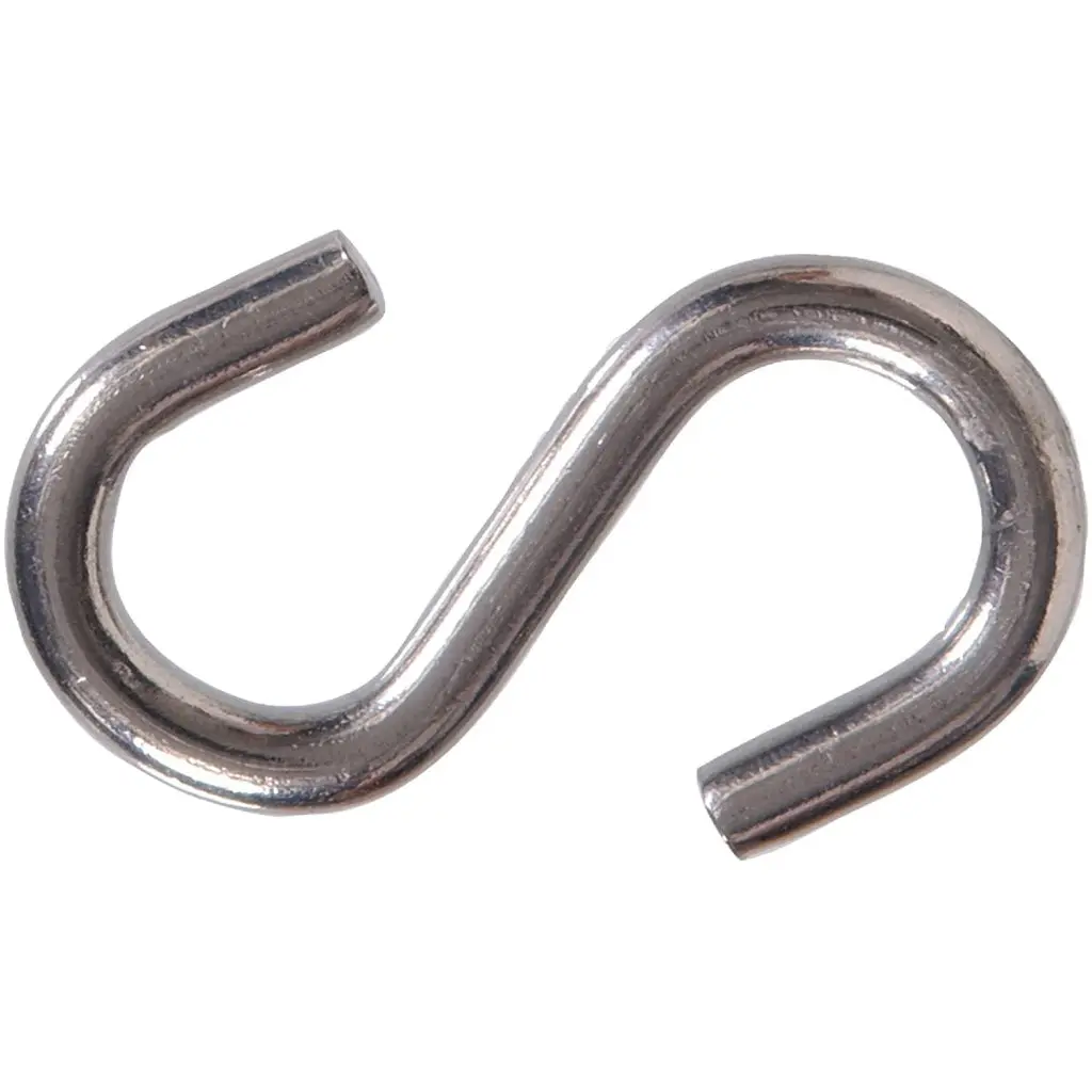 Stainless Steel 8Mm S Hook - 3-1/8" Long 1