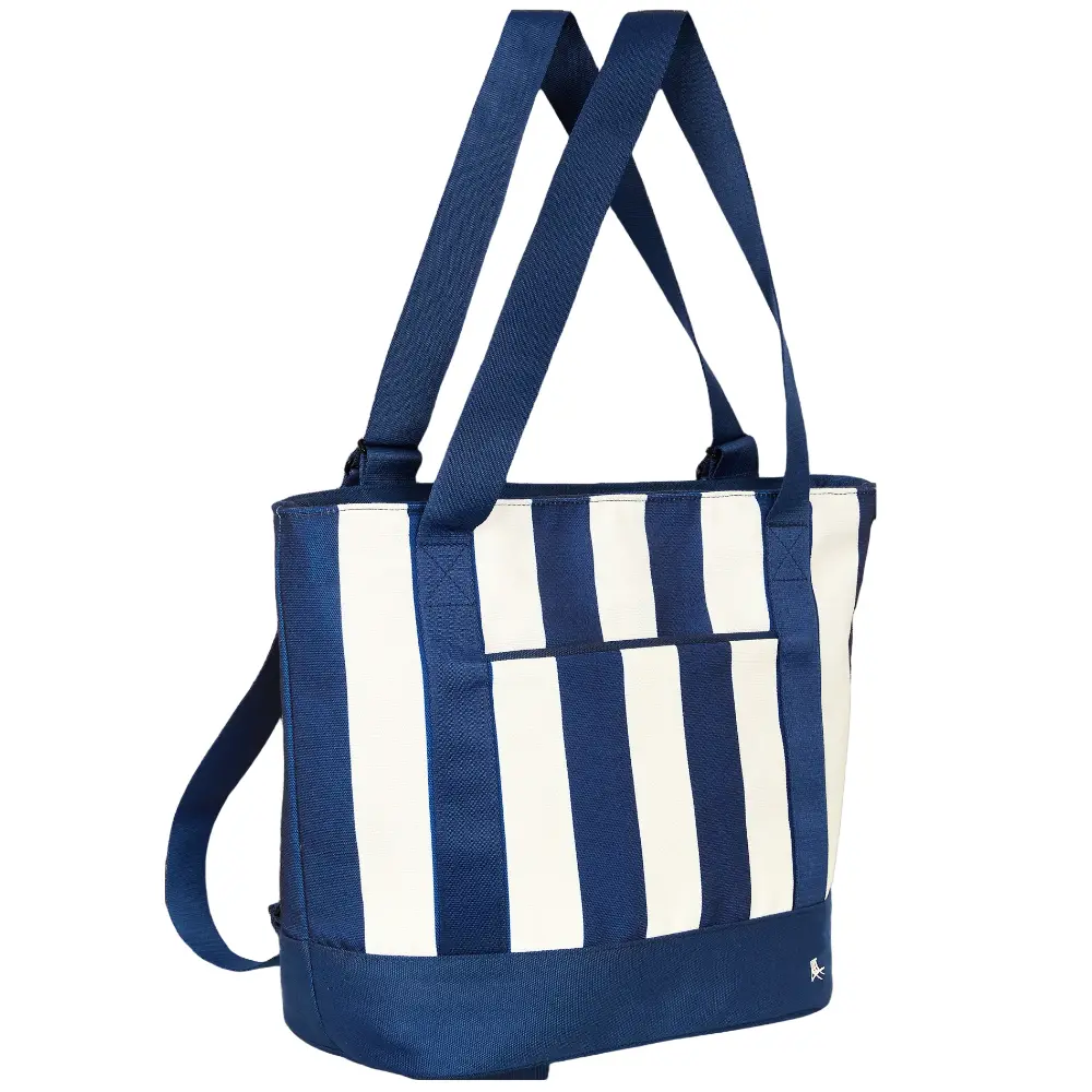 Dock & Bay Insulated Polyester/Peva Cabana Stripe Cooler Bag 1