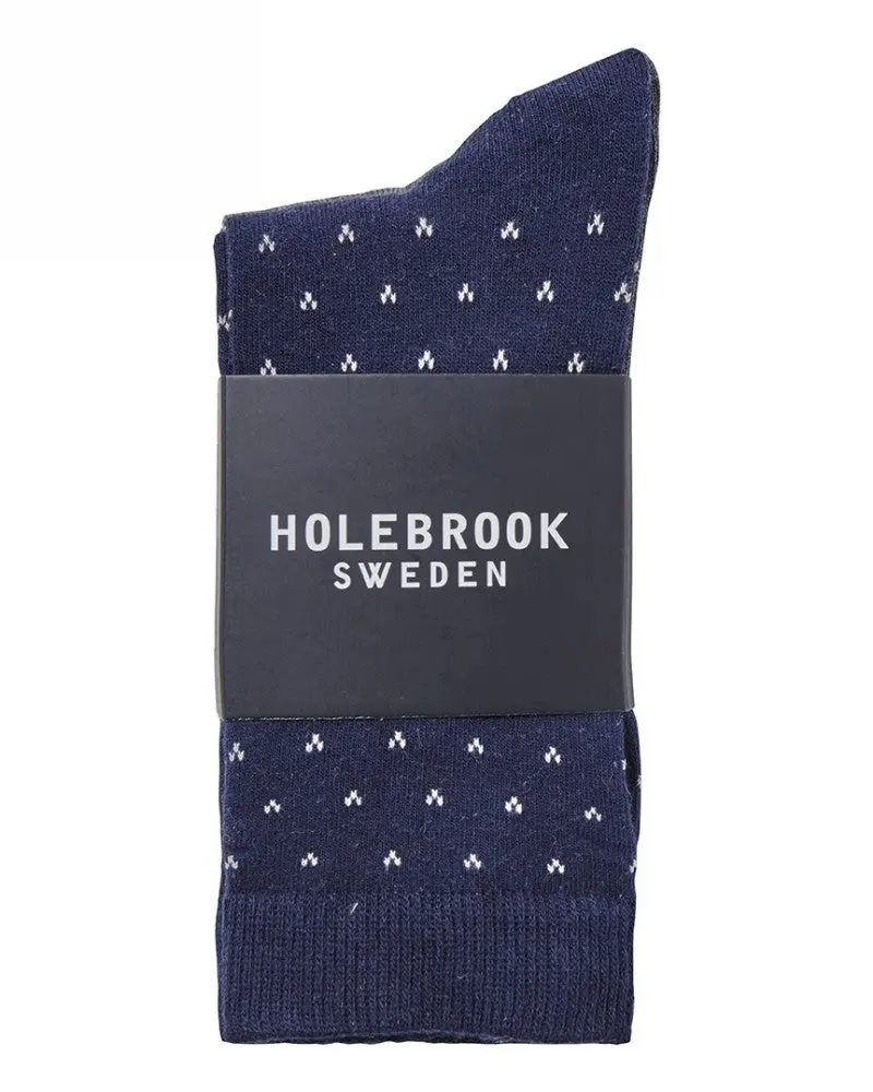 Holebrook Fjord Sock Navy 36-40 1